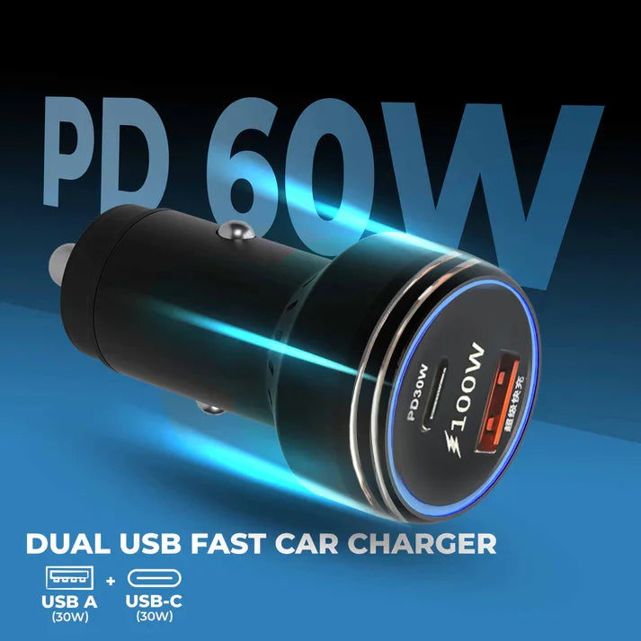100W Max Fast Car Charger