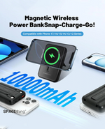 Spacething Vista MagSafe Power Bank 10000mAh - Black