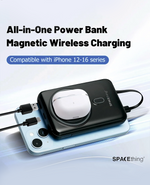 Spacething Vista MagSafe Power Bank 10000mAh - Black