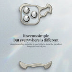 Aluminum Alloy Bumper Phone Case - Black