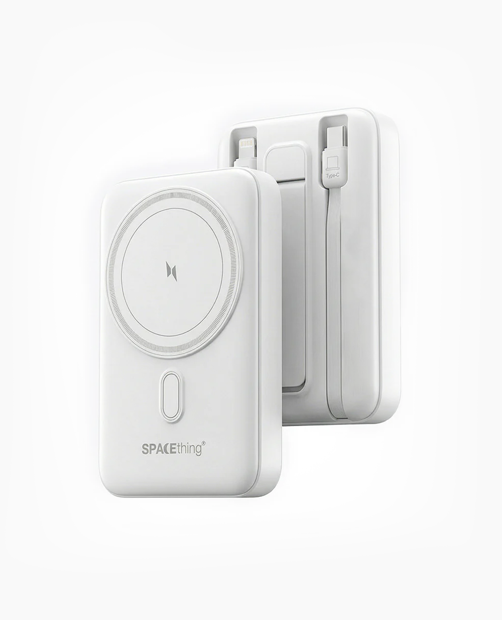 Spacething Vista MagSafe Power Bank 10000mAh - White