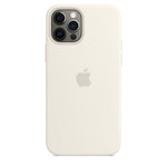Apple Silicone with Magsafe Case - White iPhone 12 Pro Max