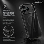 Spacething Armor MagSafe Case for iPhone 18 Pro Max - Black