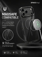 Spacething Armor MagSafe Case for iPhone 18 Pro Max - Black