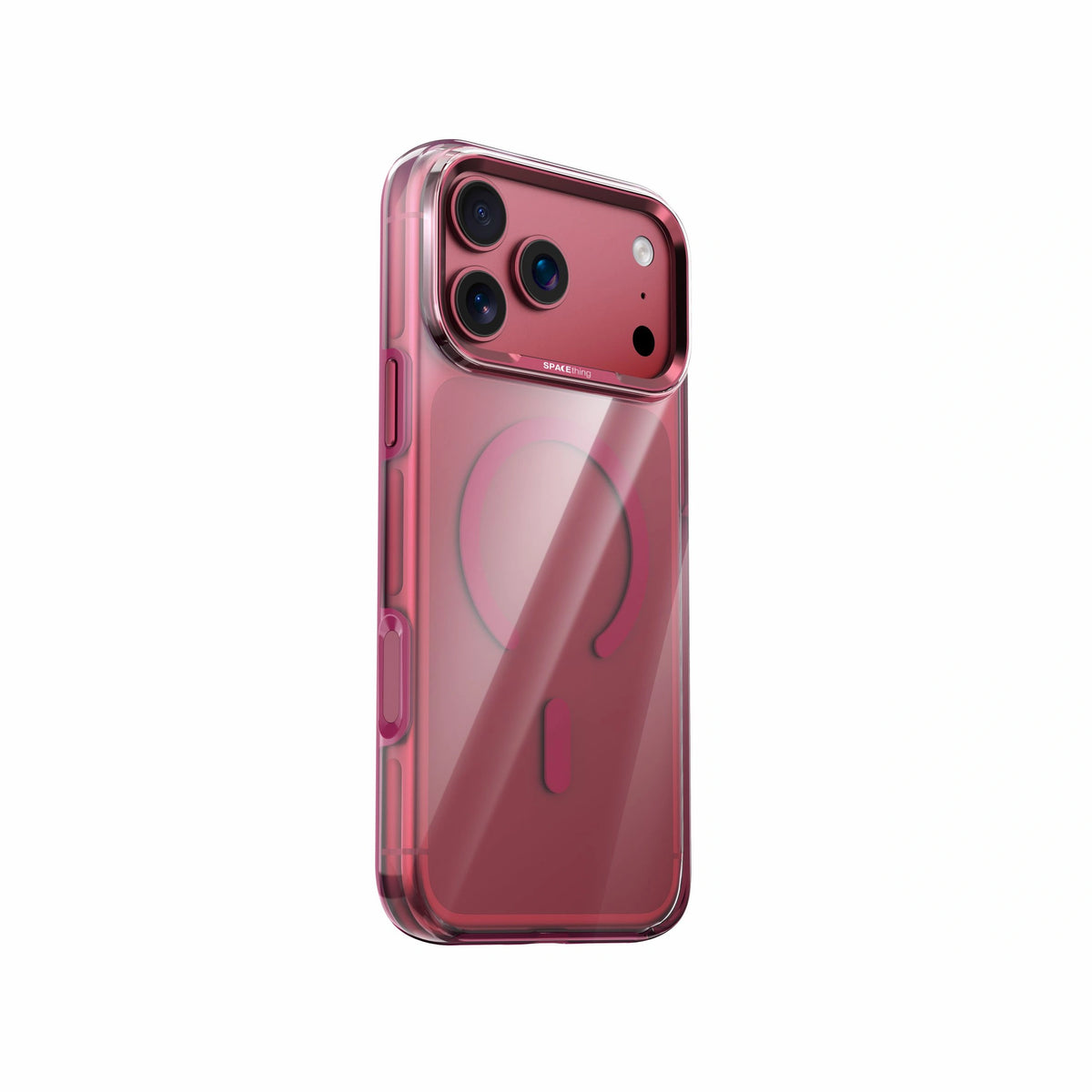 Spacething Armor MagSafe Case for iPhone 18 Pro - Burgundy