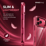 Spacething Armor MagSafe Case for iPhone 18 Pro - Burgundy
