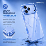 Spacething Armor MagSafe Case for iPhone 18 Pro - Glacier