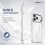 Spacething Armor MagSafe Case for iPhone 18 Pro Max - Silver