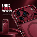 Spacething Defender MagSafe Case for iPhone 18 Pro Max - Burgundy