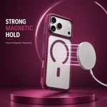 Spacething Fusion Guard MagSafe Case for iPhone 18 Pro - Burgundy