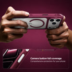Spacething Fusion Guard MagSafe Case for iPhone 18 Pro - Burgundy