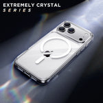 Spacething Minimal MagSafe Dark Cherry Case for iPhone 18 Pro Max - Clear