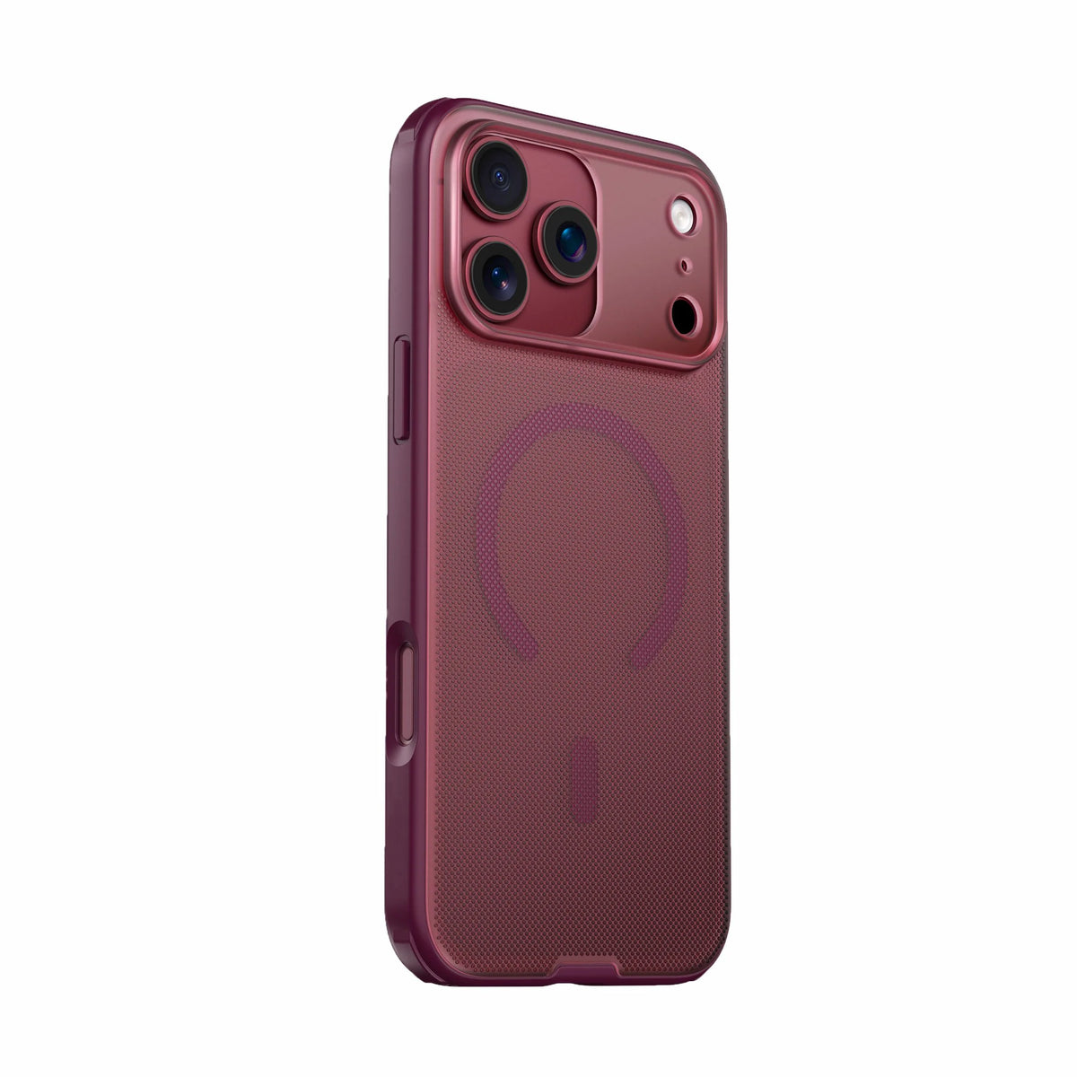 Spacething Snapmag MagSafe Case for iPhone 18 Pro - Burgundy