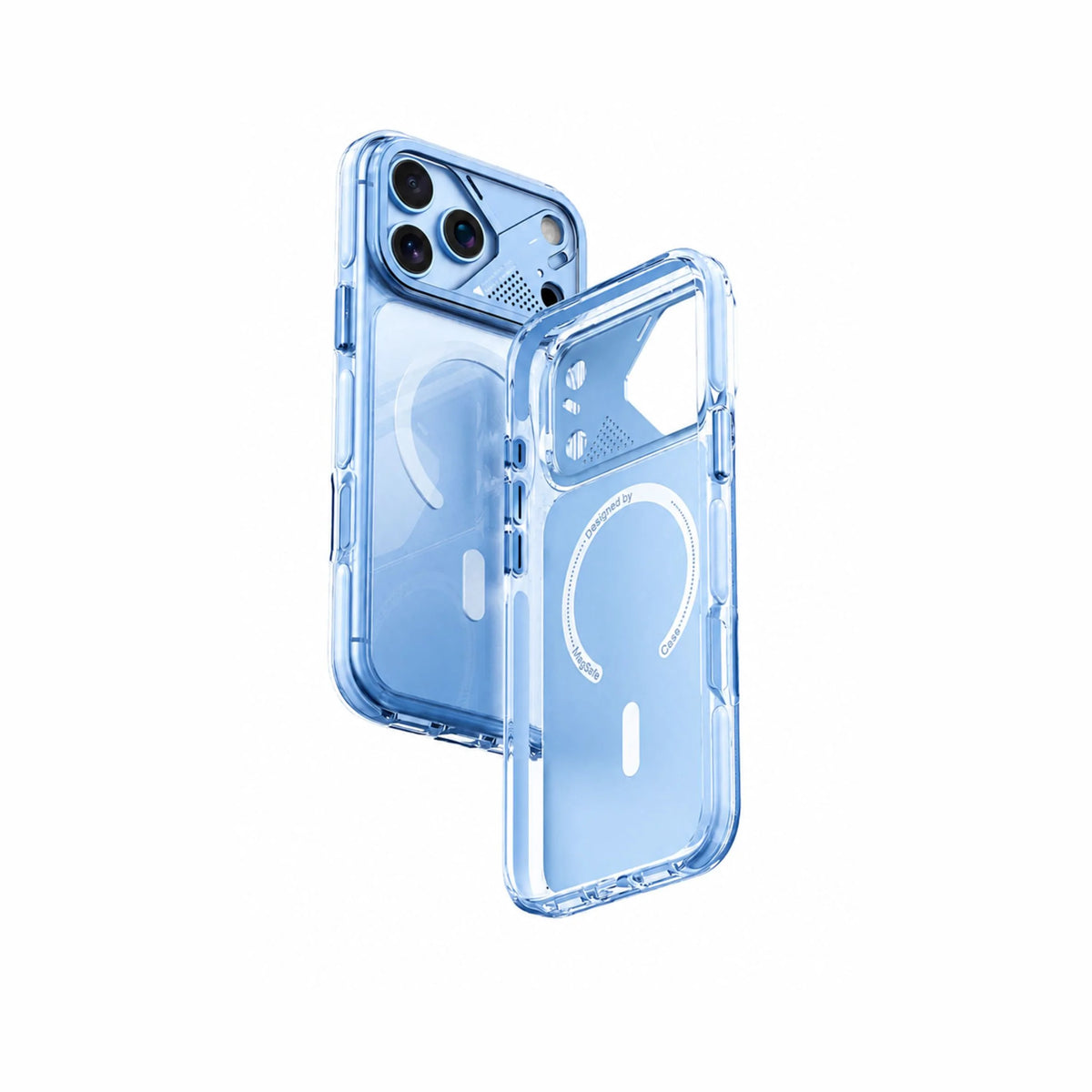 Spacething Defender MagSafe Case for iPhone 18 Pro - Glacier