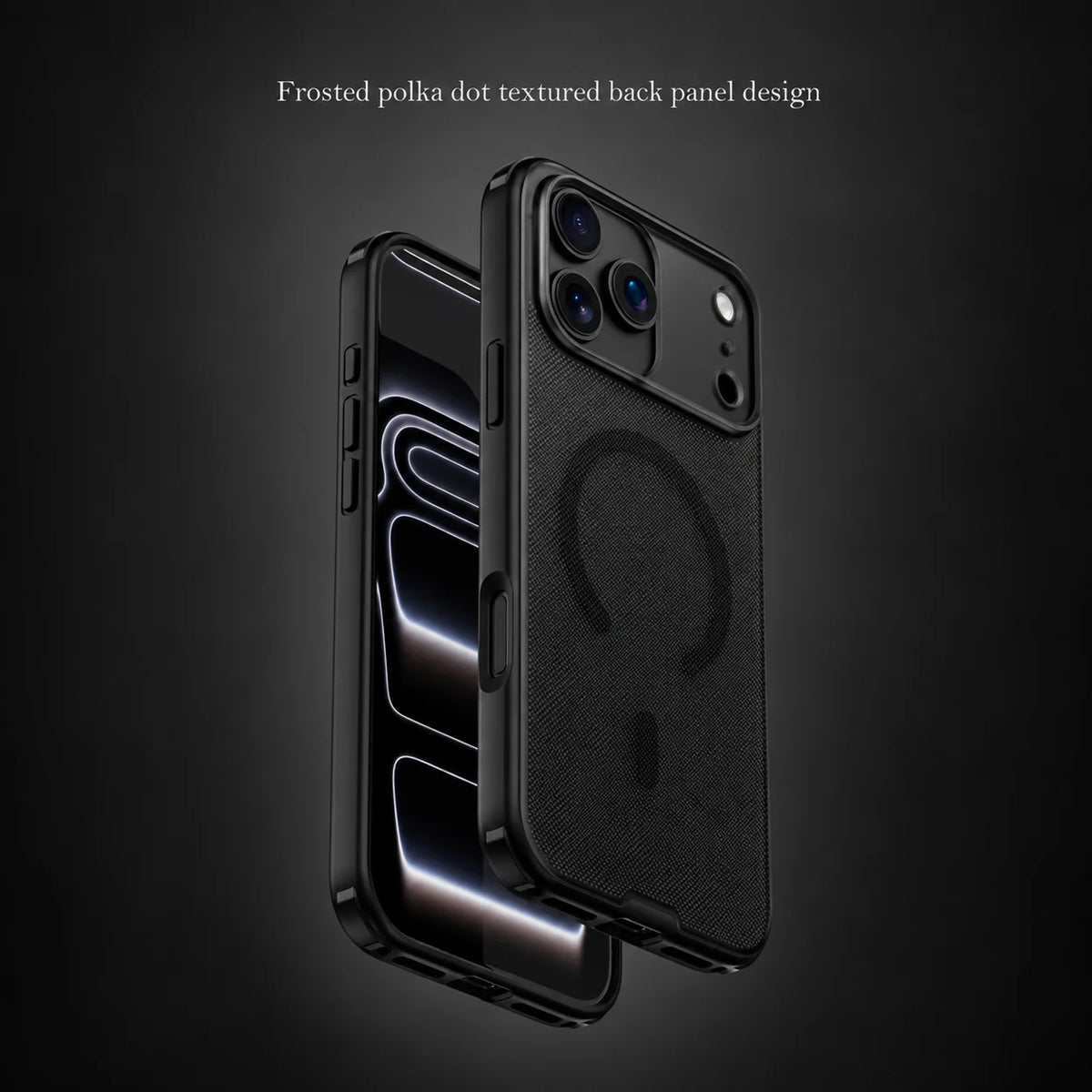 Spacething Snapmag MagSafe Case for iPhone 18 Pro - Black