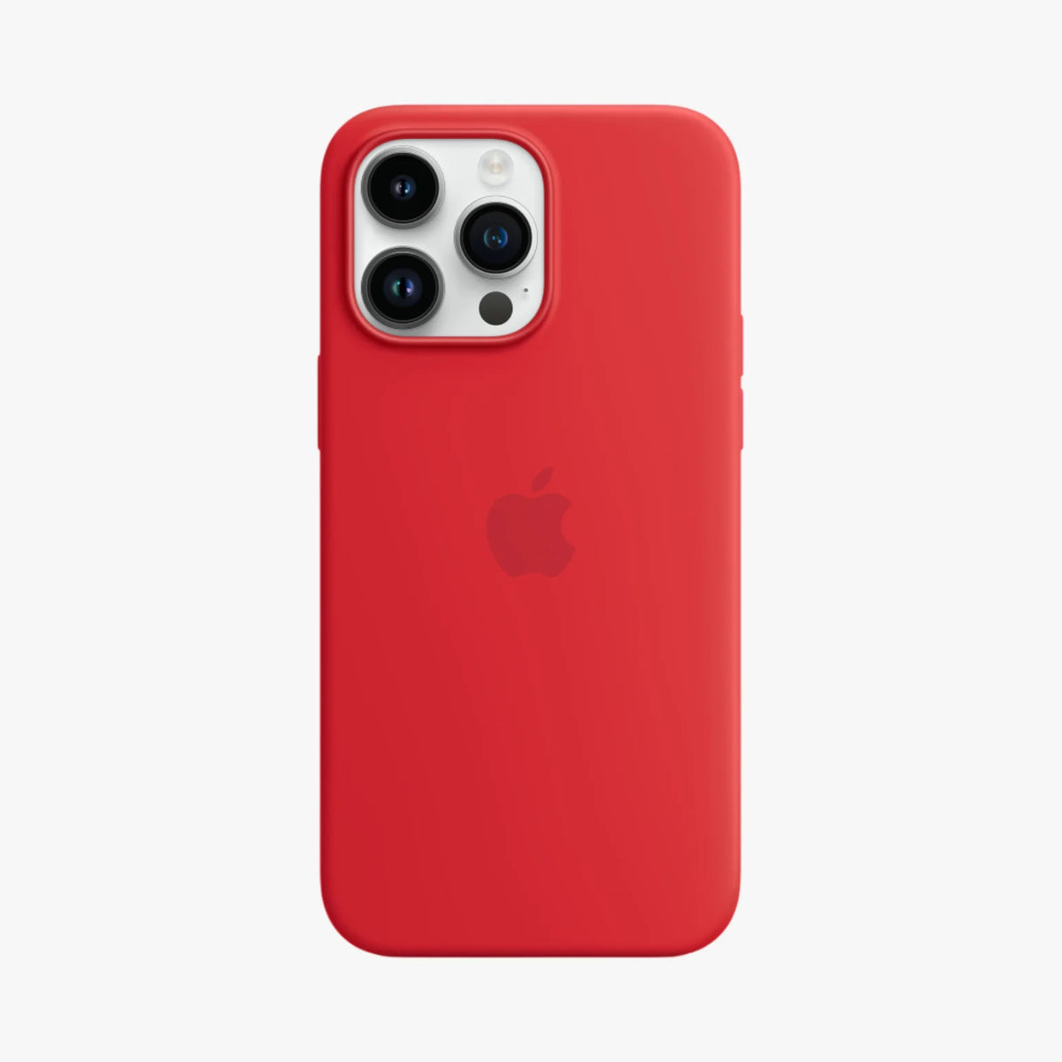 Apple Silicone Case with MagSafe - Red