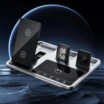 4-in-1 Wireless Charging Station with Touch Buttons