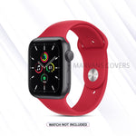 Apple Watch Silicon Sports Straps- Red