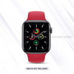 Apple Watch Silicon Sports Straps- Red